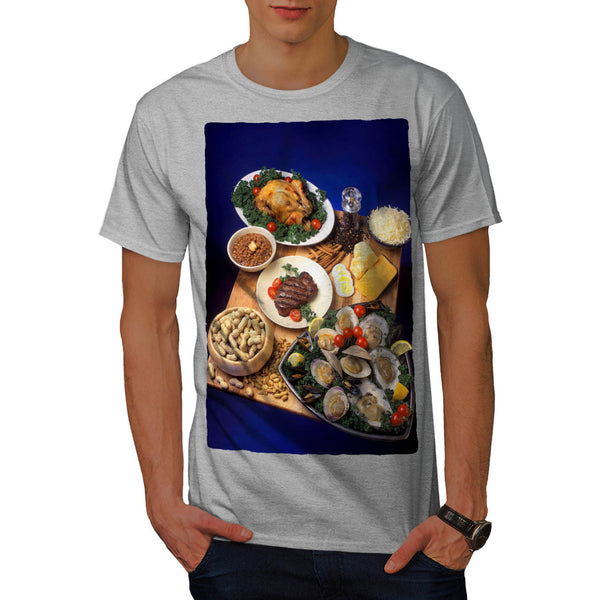 Food Art Composition Mens T-Shirt