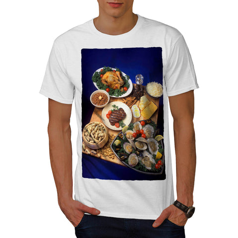 Food Art Composition Mens T-Shirt