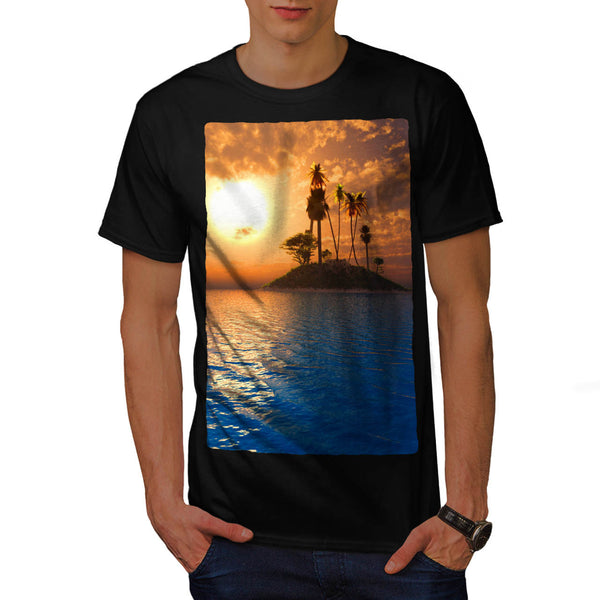 Exotic Single Island Mens T-Shirt