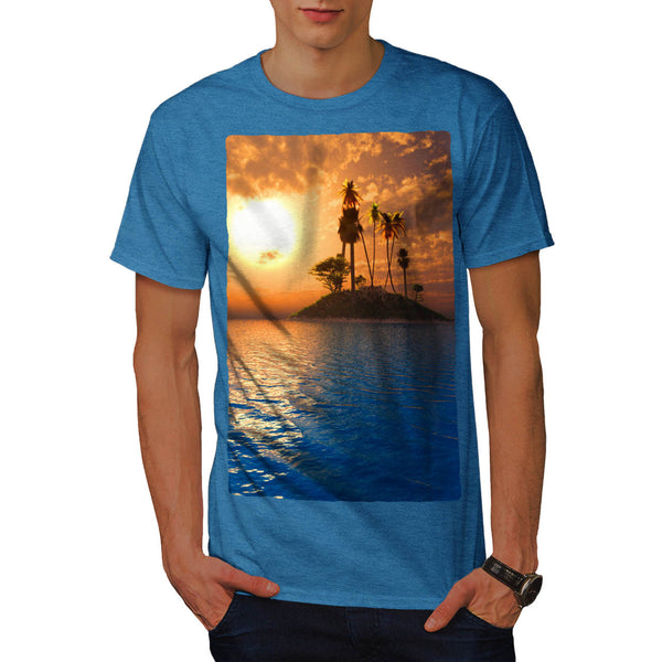 Exotic Single Island Mens T-Shirt