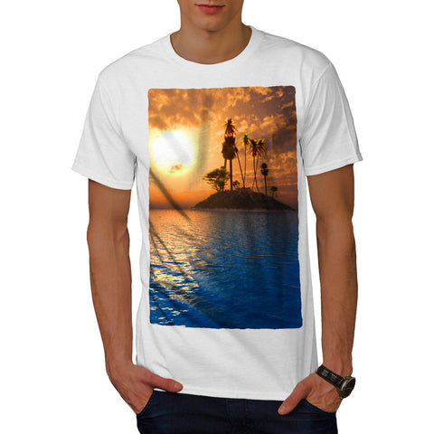 Exotic Single Island Mens T-Shirt