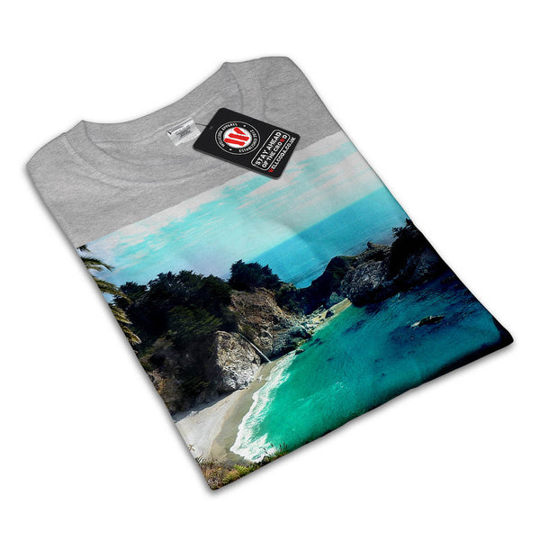 Blue Sky Ocean Bank Mens T-Shirt