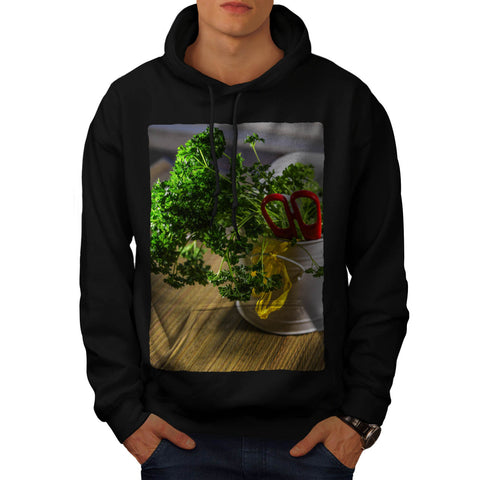 Fresh Green Vegetable Mens Hoodie