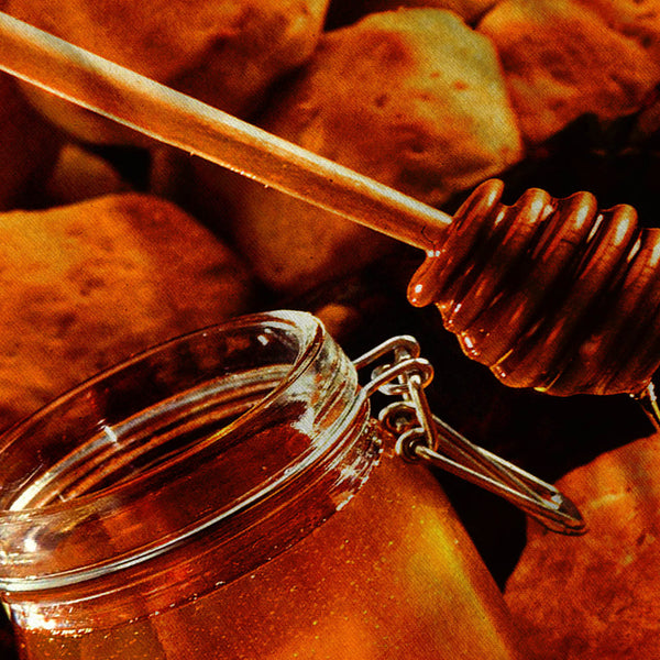 Jar of Bee Honey Mens Hoodie