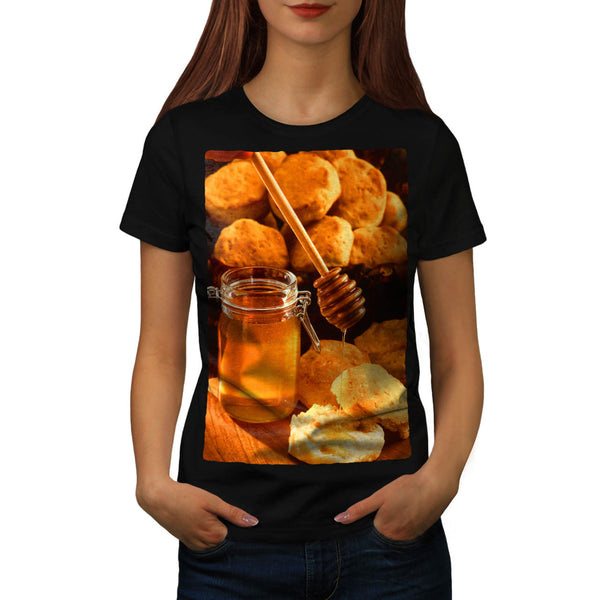 Jar of Bee Honey Womens T-Shirt