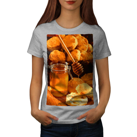 Jar of Bee Honey Womens T-Shirt