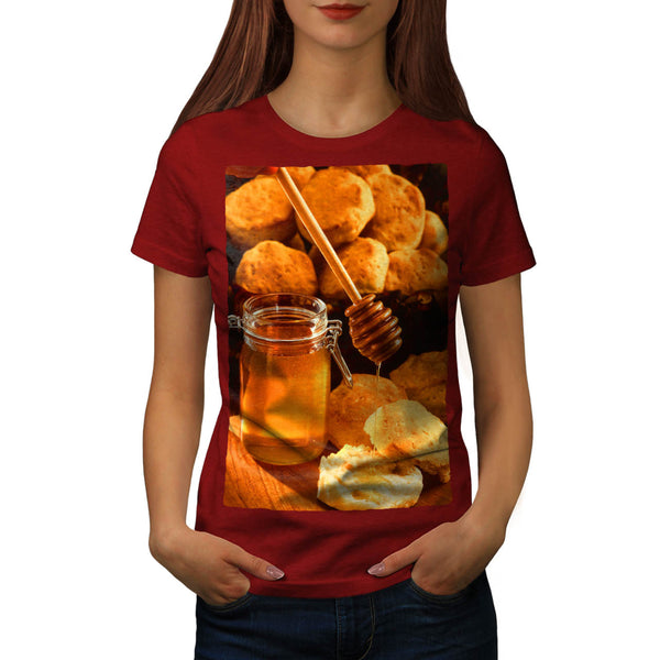 Jar of Bee Honey Womens T-Shirt