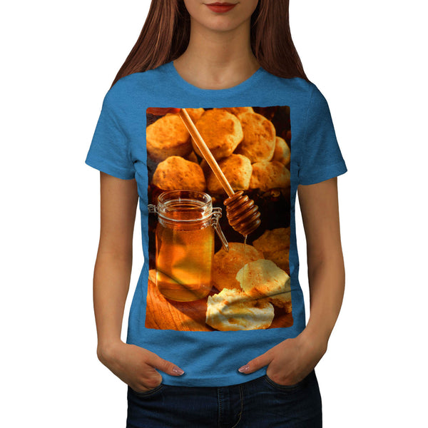 Jar of Bee Honey Womens T-Shirt