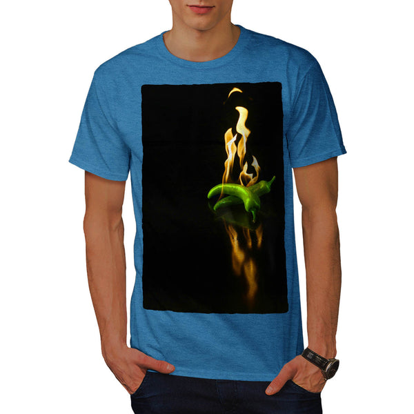 Burning Chili Pepper Mens T-Shirt
