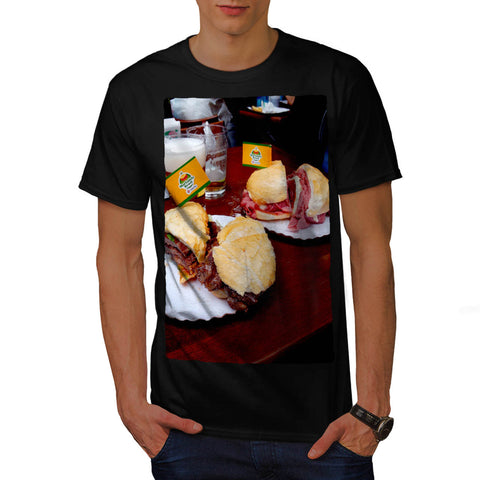 Big Tasty Sandwich Mens T-Shirt