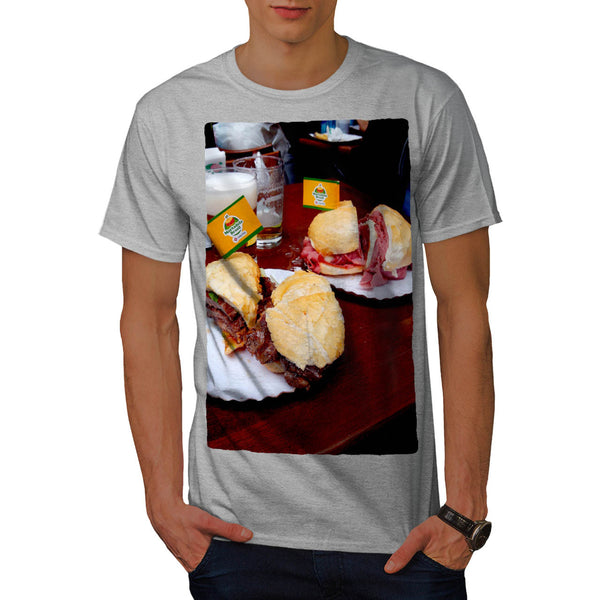 Big Tasty Sandwich Mens T-Shirt