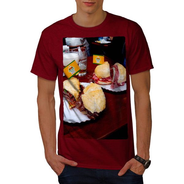 Big Tasty Sandwich Mens T-Shirt