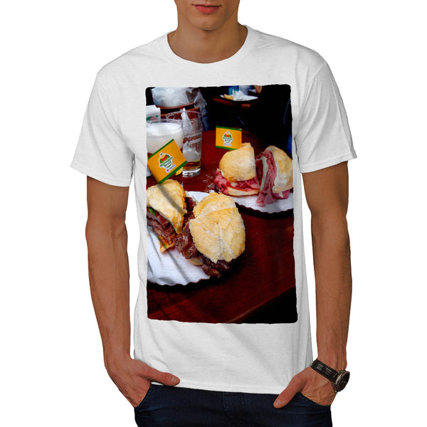 Big Tasty Sandwich Mens T-Shirt