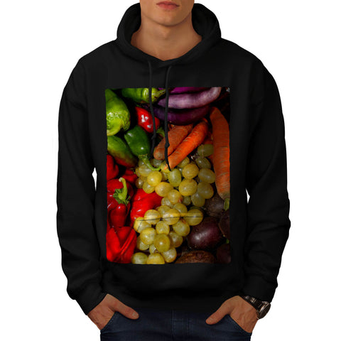 Fresh Vegetable Mix Mens Hoodie