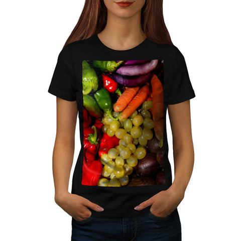 Fresh Vegetable Mix Womens T-Shirt