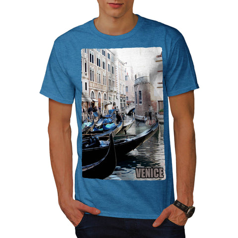 Venice Canal Tourism Mens T-Shirt