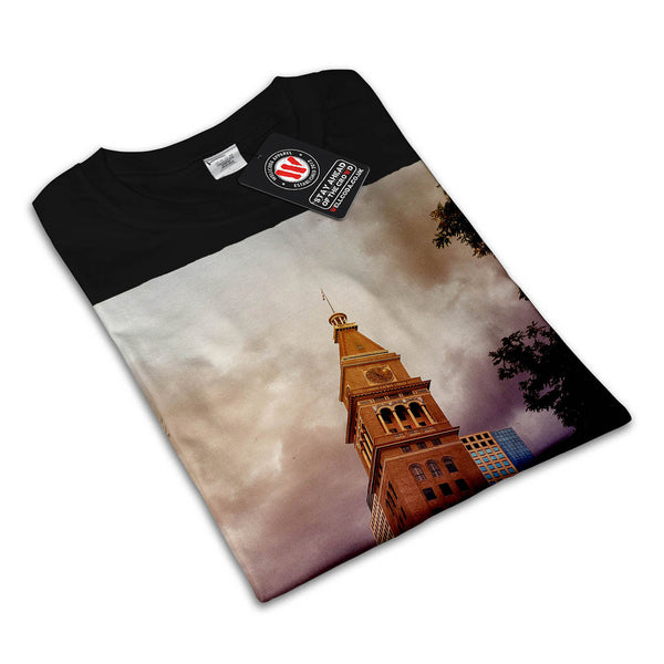 City Clock Tower Mens T-Shirt