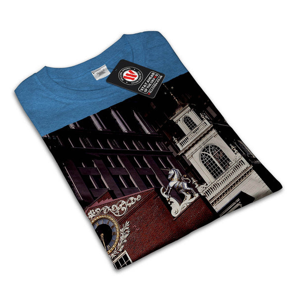 City Clock Tower Mens T-Shirt