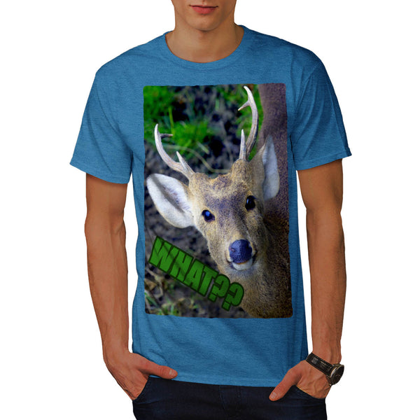 Cute Face Of Baby Deer Mens T-Shirt