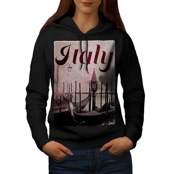 Italy Venice Gondola Womens Hoodie