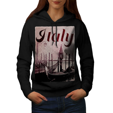 Italy Venice Gondola Womens Hoodie