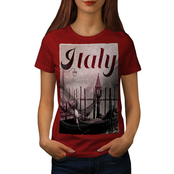 Italy Venice Gondola Womens T-Shirt