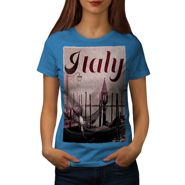 Italy Venice Gondola Womens T-Shirt