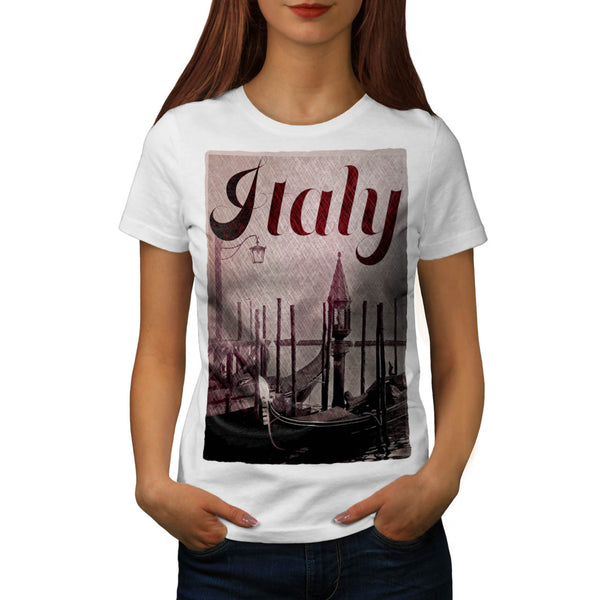 Italy Venice Gondola Womens T-Shirt