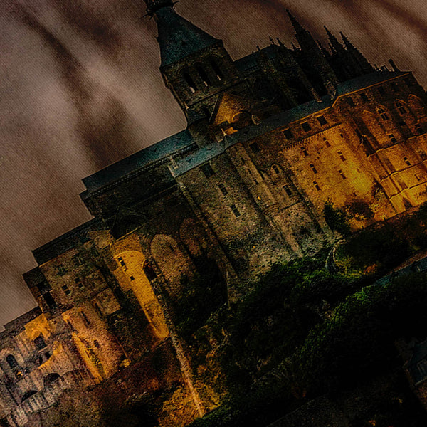 Dark Mountain Castle Mens Hoodie