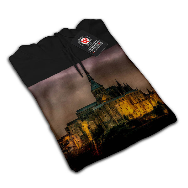 Dark Mountain Castle Mens Hoodie