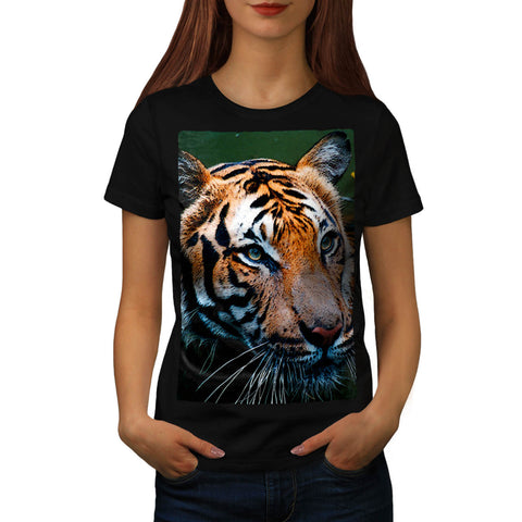 Eyes Of The Tiger Womens T-Shirt