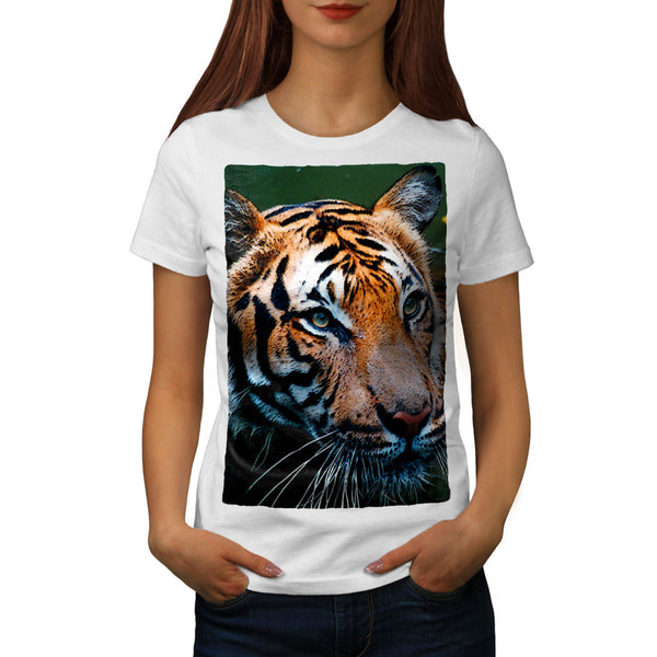 Eyes Of The Tiger Womens T-Shirt