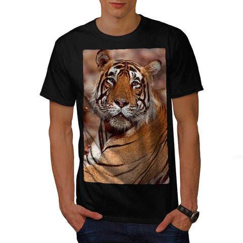 Relaxing Tiger Mens T-Shirt