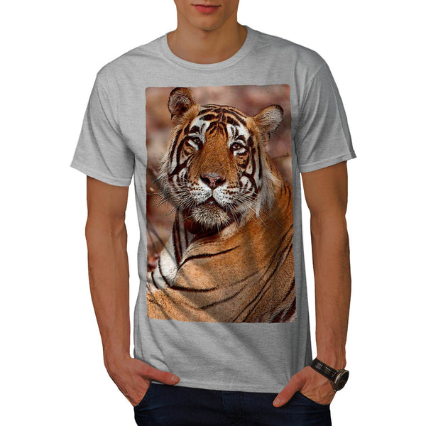 Relaxing Tiger Mens T-Shirt