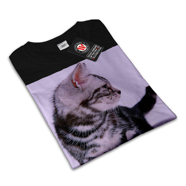 Adorable Kitten Womens T-Shirt