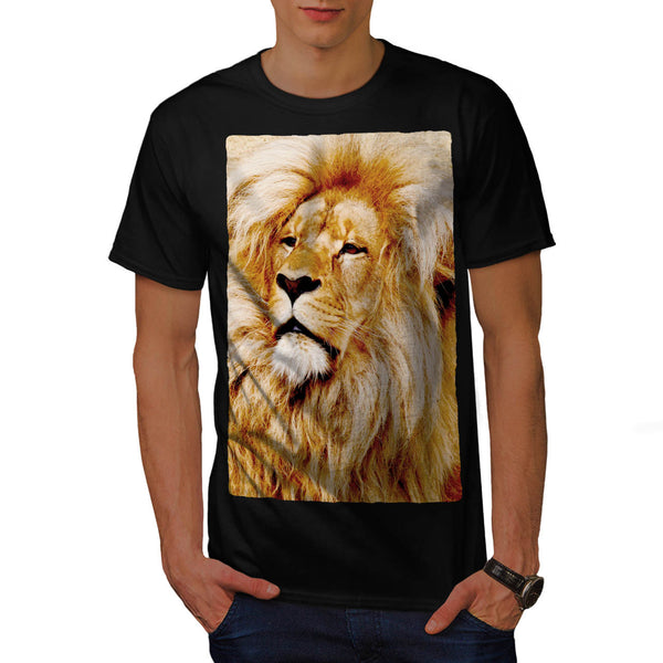 Fluffy Lion Mens T-Shirt