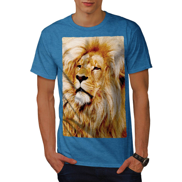 Fluffy Lion Mens T-Shirt