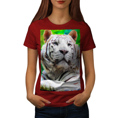 Siberian Tiger Womens T-Shirt