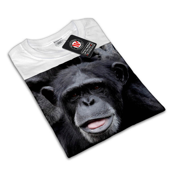 Funny Monkey Womens T-Shirt