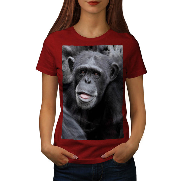 Funny Monkey Womens T-Shirt