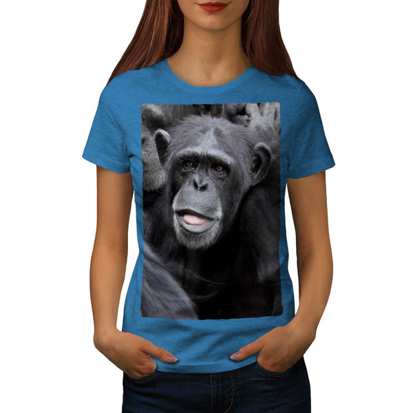 Funny Monkey Womens T-Shirt