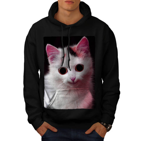 Funny Cat Mens Hoodie