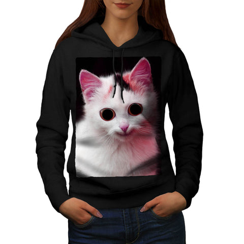 Funny Cat Womens Hoodie