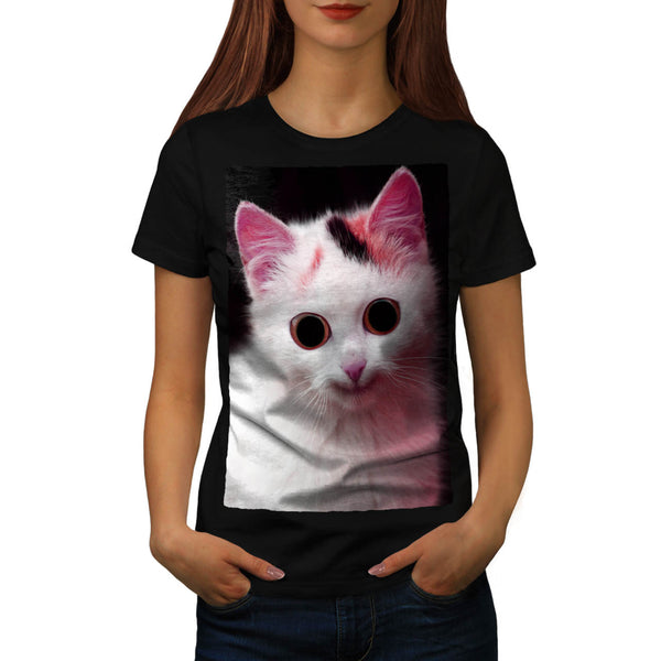 Funny Cat Womens T-Shirt