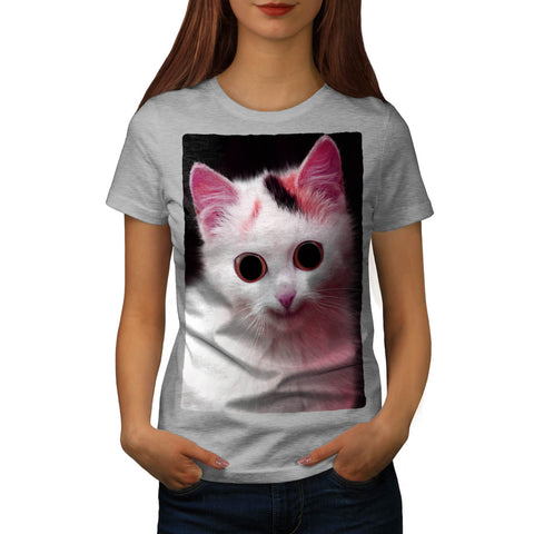 Funny Cat Womens T-Shirt