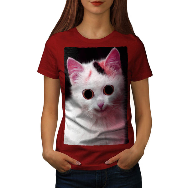 Funny Cat Womens T-Shirt