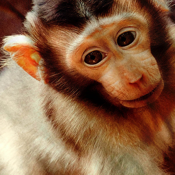Adorable Baby Chimp Mens Hoodie