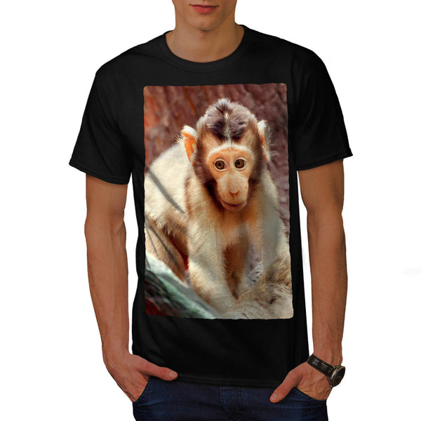 Adorable Baby Chimp Mens T-Shirt