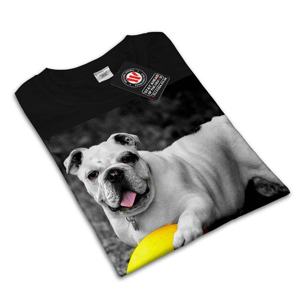 Dog With A Ball Womens T-Shirt