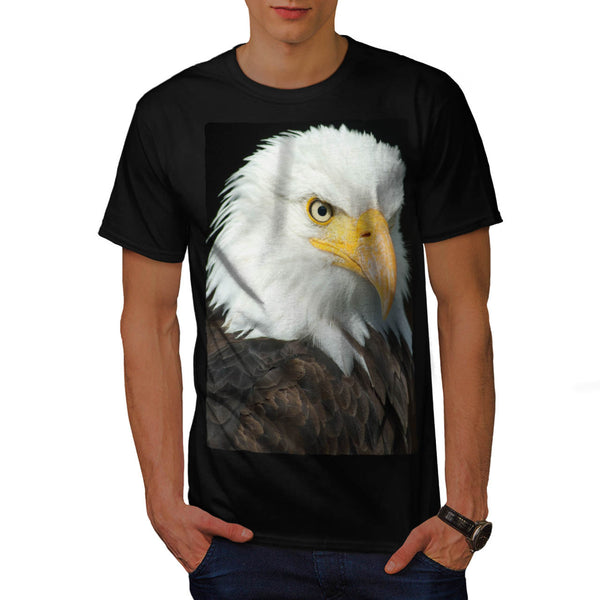 Eagle Head Look Front Mens T-Shirt